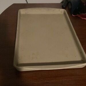 Rectangular Cream Tray